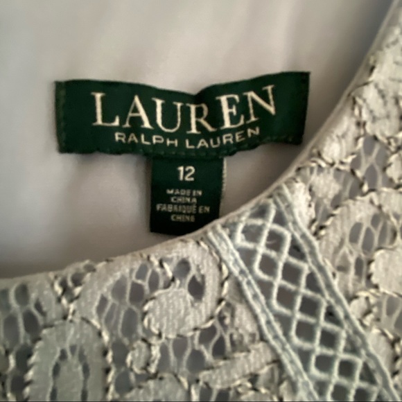 LAUREN RALPH LAUREN Lace Drop-Waist Dress - Picture 6 of 13